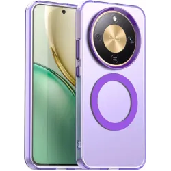 Coque arrière Phonesta HardFrost avec MagSafe pour HONOR Magic8 Lite - Violet mat