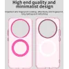 Coque arrière Phonesta HardFrost avec MagSafe pour HONOR Magic8 Lite - Rose mat 2