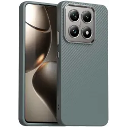 Coque arrière Phonesta IMD Carbon Fiber pour Xiaomi 14T - Gris