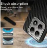 Coque arrière Phonesta IMD Carbon Fiber pour Xiaomi 14T - Noir 4