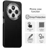 Coque arrière Phonesta IMD Carbon Fiber pour Xiaomi Redmi 14C / Xiaomi Poco C75 - Noir 2