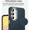 Coque arrière Phonesta IMD Carbon Fiber pour Samsung Galaxy A16 - Bleu foncé 5