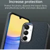Coque arrière Phonesta IMD Carbon Fiber pour Samsung Galaxy A16 - Bleu foncé 7