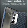 Coque arrière Phonesta IMD Carbon Fiber pour Samsung Galaxy S24 FE - Bleu foncé 7
