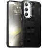 Coque arrière Phonesta IMD Carbon Fiber pour Samsung Galaxy S24 FE - Noir