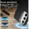 Coque arrière Phonesta IMD Carbon Fiber pour Samsung Galaxy S24 FE - Noir 3
