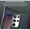 Coque arrière Phonesta IMD Carbon Fiber pour Samsung Galaxy S24 Ultra - Bleu foncé 7