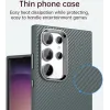 Coque arrière Phonesta IMD Carbon Fiber pour Samsung Galaxy S24 Ultra - Gris 5
