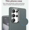 Coque arrière Phonesta IMD Carbon Fiber pour Samsung Galaxy S25 Ultra - Gris 5
