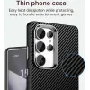 Coque arrière Phonesta IMD Carbon Fiber pour Samsung Galaxy S25 Ultra - Noir 5