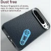 Coque arrière Phonesta IMD Carbon Fiber pour Google Pixel 9 Pro XL - Bleu foncé 3