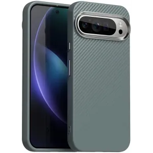 Coque arrière Phonesta IMD Carbon Fiber pour Google Pixel 9 Pro XL - Gris