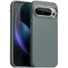 Coque arrière Phonesta IMD Carbon Fiber pour Google Pixel 9 / 9 Pro - Gris