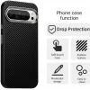 Coque arrière Phonesta IMD Carbon Fiber pour Google Pixel 9 / 9 Pro - Noir 2