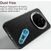 Coque arrière Phonesta IMD Carbon Fiber pour HONOR Magic7 Pro - Noir 5