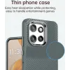 Coque arrière Phonesta IMD Carbon Fiber pour Motorola Edge 60 Neo/Edge 50 Neo / ThinkPhone 25 - Gris 5