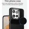 Coque arrière Phonesta IMD Carbon Fiber pour Motorola Edge 60 Neo/Edge 50 Neo / ThinkPhone 25 - Noir 5