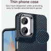 Coque arrière Phonesta IMD Carbon Fiber pour Motorola Moto G35 - Bleu foncé 5