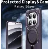 Coque arrière Phonesta IronLock anneau et MagSafe pour Xiaomi Redmi Note 14 Pro 4G/5G/14 Pro Plus / Xiaomi Poco X7 - Violet 3