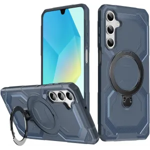 Coque arrière Phonesta IronLock anneau et MagSafe pour Samsung Galaxy A17/A16/A26 - Bleu