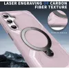Coque arrière Phonesta IronLock anneau et MagSafe pour Samsung Galaxy A17/A16/A26 - Rose 5