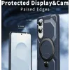 Coque arrière Phonesta IronLock anneau et MagSafe pour Samsung Galaxy S25 Edge - Bleu 3