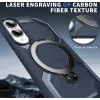 Coque arrière Phonesta IronLock anneau et MagSafe pour Samsung Galaxy S25 Edge - Bleu 4