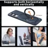 Coque arrière Phonesta IronLock anneau et MagSafe pour Samsung Galaxy S25 Edge - Bleu 5