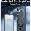 Coque arrière Phonesta IronLock anneau et MagSafe pour Samsung Galaxy S25/S24 - Bleu 3