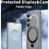 Coque arrière Phonesta IronLock anneau et MagSafe pour Samsung Galaxy S25/S24 - Gris 3