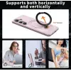 Coque arrière Phonesta IronLock anneau et MagSafe pour Samsung Galaxy S25/S24 - Rose 5