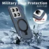 Coque arrière Phonesta IronLock anneau et MagSafe pour Xiaomi 14T Pro - Bleu 2