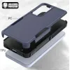 Coque arrière Phonesta ImpactShield pour Samsung Galaxy S25 Plus/S24 Plus - Bleu foncé 3