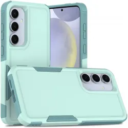 Coque arrière Phonesta ImpactShield pour Samsung Galaxy S25 Plus/S24 Plus - Vert menthe