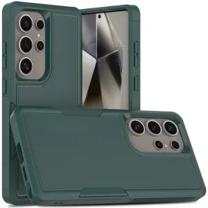 Coque arrière Phonesta ImpactShield pour Samsung Galaxy S25 Ultra - Vert foncé