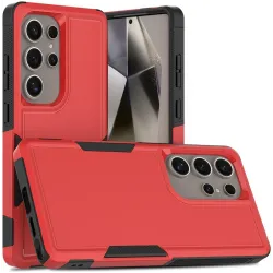 Coque arrière Phonesta ImpactShield pour Samsung Galaxy S25 Ultra - Rouge