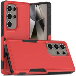 Coque arrière Phonesta ImpactShield pour Samsung Galaxy S25 Ultra - Rouge