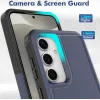 Coque arrière Phonesta ImpactShield pour Samsung Galaxy S25/S24 - Bleu foncé 1