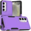 Coque arrière Phonesta ImpactShield pour Samsung Galaxy S25/S24 - Violet 0
