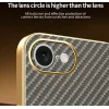 Coque arrière Phonesta Luxury Carbon Fiber avec MagSafe pour Apple iPhone 17e/16e - Marron 5