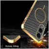 Coque arrière Phonesta Luxury Carbon Fiber avec MagSafe pour Samsung Galaxy S25 Edge - Noir 6