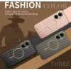 Coque arrière Phonesta Luxury Carbon Fiber avec MagSafe pour Xiaomi Poco F7 - Marron 4