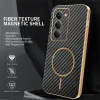 Coque arrière Phonesta Luxury Carbon Fiber avec MagSafe pour Xiaomi Redmi 15 - Noir 2