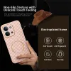 Coque arrière Phonesta Luxury Carbon Fiber avec MagSafe pour Xiaomi Redmi 15C / Xiaomi Poco C85 - Rose 3