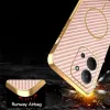 Coque arrière Phonesta Luxury Carbon Fiber avec MagSafe pour Xiaomi Redmi 15C / Xiaomi Poco C85 - Rose 7