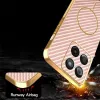 Coque arrière Phonesta Luxury Carbon Fiber avec MagSafe pour Motorola Edge 60 / Edge 60 Fusion - Rose 7