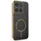 Coque arrière Phonesta Luxury Carbon Fiber avec MagSafe pour Motorola Moto G56 - Noir