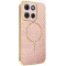 Coque arrière Phonesta Luxury Carbon Fiber avec MagSafe pour Motorola Moto G86 - Rose