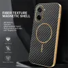 Coque arrière Phonesta Luxury Carbon Fiber avec MagSafe pour OnePlus Nord CE5 - Noir 2