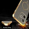 Coque arrière Phonesta Luxury Carbon Fiber avec MagSafe pour Oppo A5 Pro - Marron 7